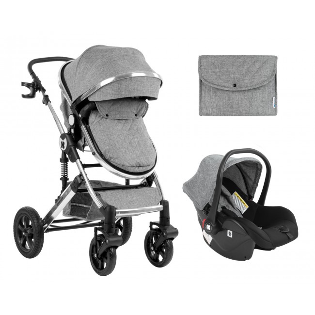 Kikka Boo Πολυκαρότσι Darling 3 σε 1 Dark Grey 2020