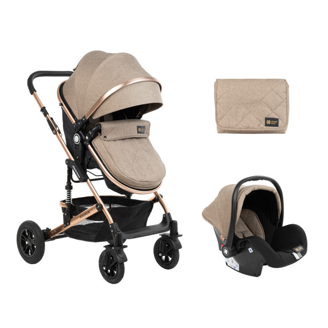 Kikka Boo Πολυκαρότσι Amaia 3 σε 1 Beige