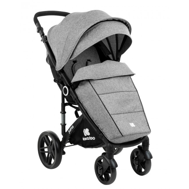 Kikka Boo Καρότσι Juno Light Grey 2020