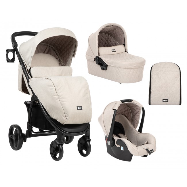 Kikka Boo Πολυκαρότσι Madrid 3 σε 1 Beige Melange 2020
