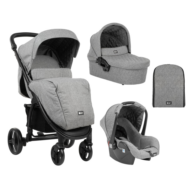 Kikka Boo Πολυκαρότσι Madrid 3 σε 1 Dark Grey Melange 2020