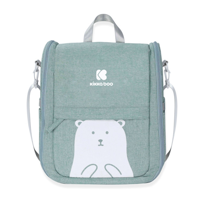 Kikka Boo 2 σε 1 Τσάντα και Κρεβατάκι Ταξιδιού Bear Mint