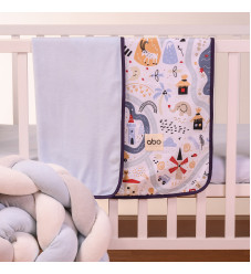 abo Βελουτέ κουβέρτα αγκαλιάς 90x90 Boy on Adventure