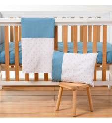 abo Σετ Σεντόνια 3τμχ 70*140 Sky Blue 