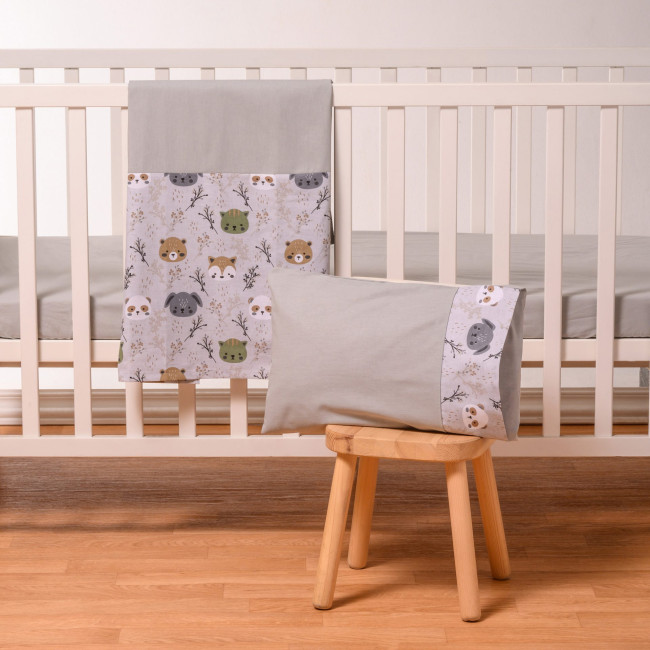 abo Σετ Σεντόνια 3τμχ για 70*140 Forest Grey abo Σετ Σεντόνια 3τμχ για 70*140 Forest Grey