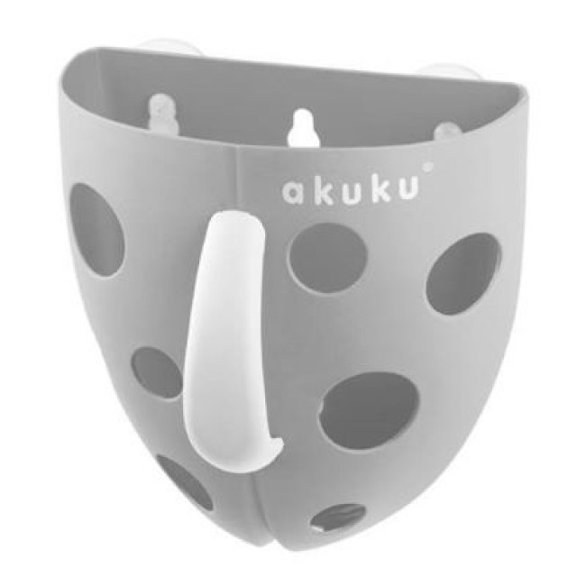Akuku Θήκη Παιχνιδιών Μπάνιου Γκρι