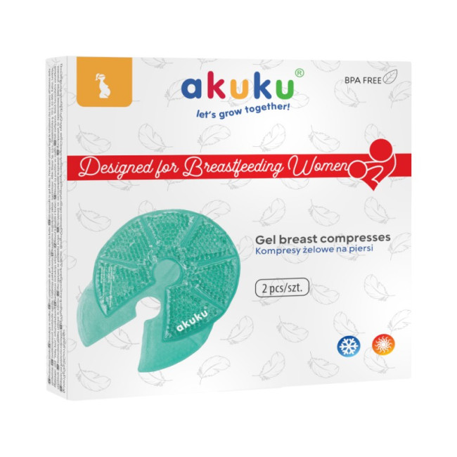 Akuku Επιθέματα Στήθους Gel Hot/Cold