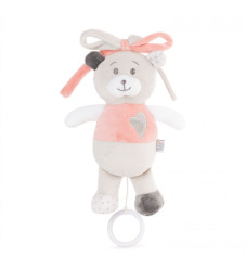 Amek toys Λούτρινο Μουσικό Παιχνίδι Bear Pink