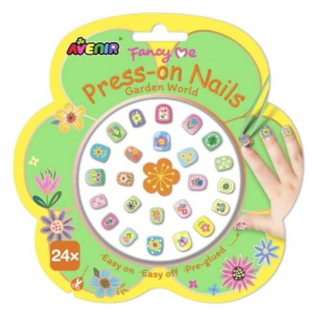 Avenir Αυτοκόλλητα Νύχια Garden World