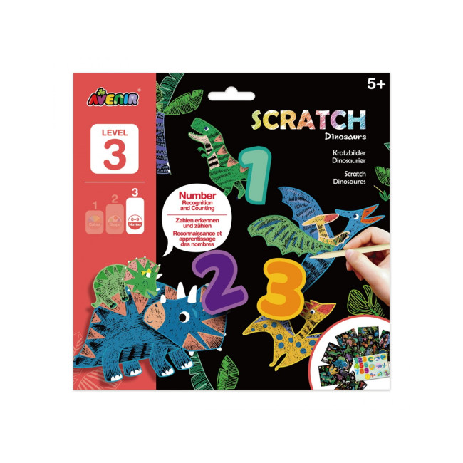 Avenir Ζωγραφική Scratch Dinosaurs 5+ Avenir Ζωγραφική Scratch Dinosaurs 5+