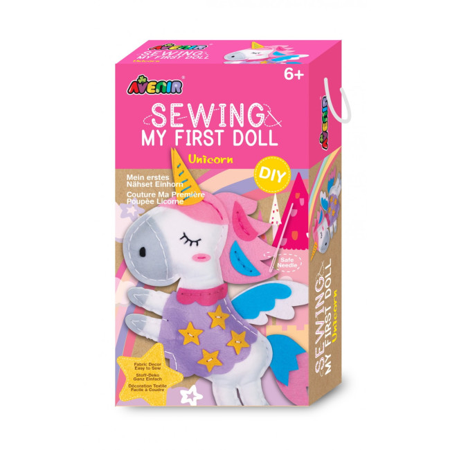 Avenir Kit Ραπτικής Sewing My First Doll Unicorn