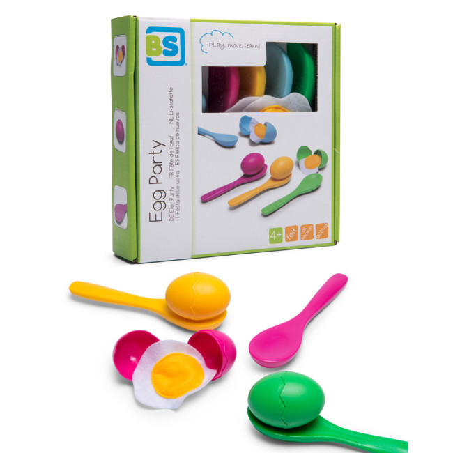 Bs Toys Παιχνίδι Ισορροπίας Πάρτι Με Αυγά