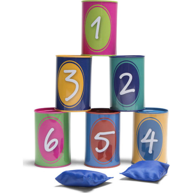 Bs Toys Παιχνίδι Στόχου Τενεκεδάκια Ζωάκια Bs Toys Παιχνίδι Στόχου Τενεκεδάκια Ζωάκια