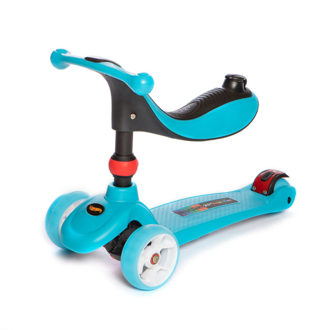 Baby Adventure Παιδικό Πατίνι 2σε1 Scooter 21st Τρίτροχο Με Κάθισμα Και Τιμόνι Μπλε