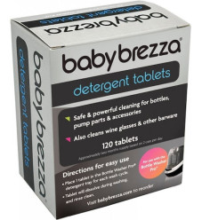 Baby Brezza Ταμπλέτες Απορρυπαντικού Πλυντήριο Bottle Washer Pro? 120τμχ
