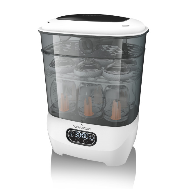 Baby Brezza Βρεφικός Αποστειρωτής-Στεγνωτήρας Μπουκαλιών Advanced