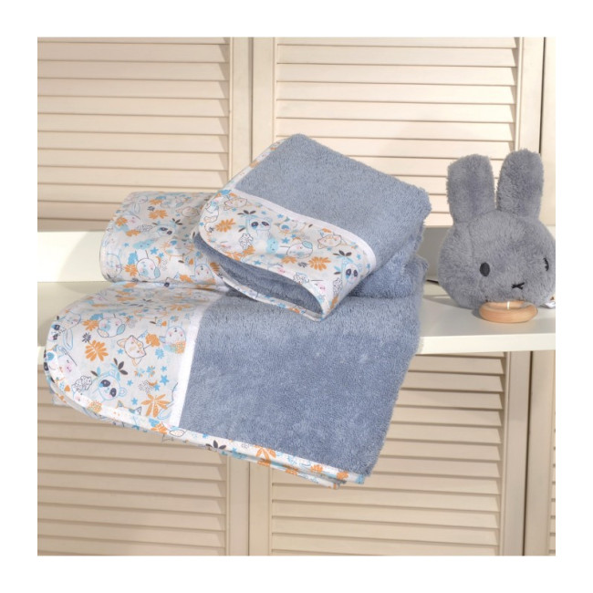 Baby Oliver Σετ Πετσέτες 2τμχ. 30x50 και 70x120 Des.200 Ραφ