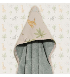 Baby Oliver Μπουρνούζι Με Κάπα 75x75 Des.425