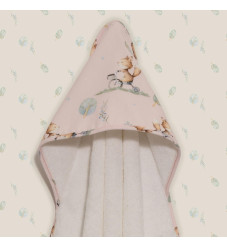 Baby Oliver Μπουρνούζι Με Κάπα 75x75 Des.426