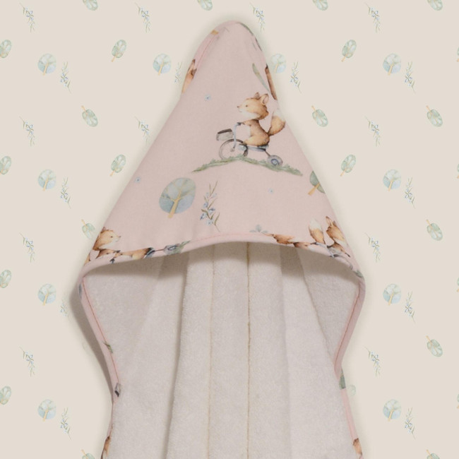 Baby Oliver Μπουρνούζι Με Κάπα 75x75 Des.426