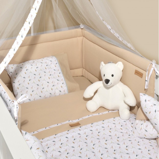 Baby Oliver Πάντα Διπλής Όψης 34x210cm Des. 404 Μπεζ