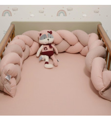 Baby Oliver Πάντα Πλεξούδα Τριπλή 20x200cm Des.452 