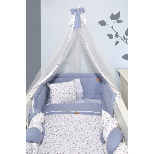 Baby Oliver Πάπλωμα Και Παπλωματοθήκη 100x140cm Des. 401 Ραφ