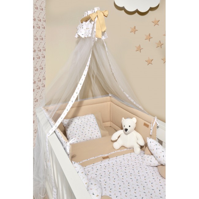 Baby Oliver Πάπλωμα Και Παπλωματοθήκη 100x140cm Des. 404 Μπεζ