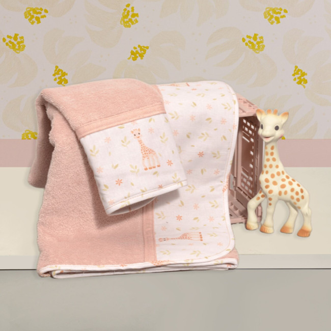 Baby Oliver Σετ Πετσέτες 2τμχ. Des.502 Sophie La Girafe