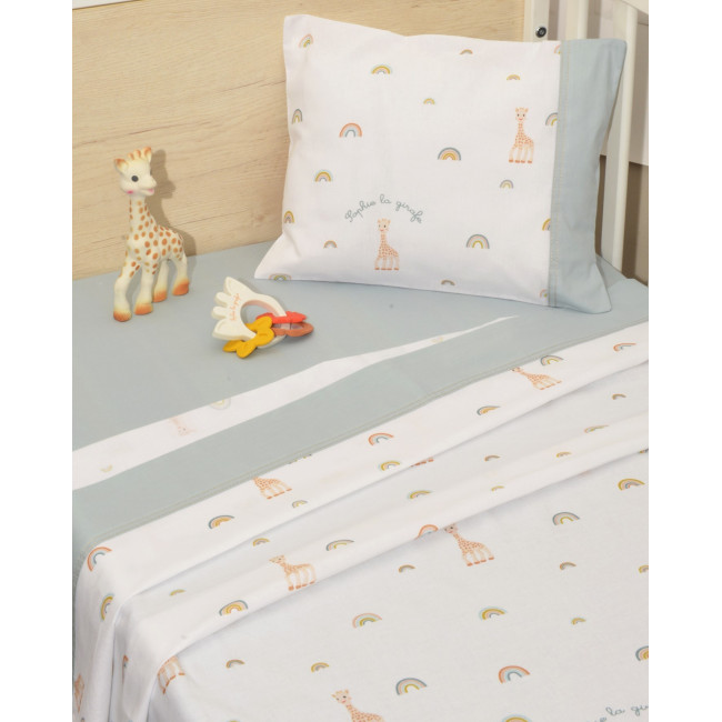 Baby Oliver Σεντόνια Κούνιας με Λάστιχο 3τμχ. Sophie La Girafe Des.503