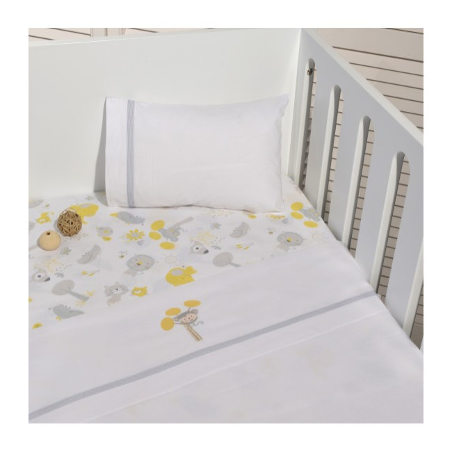 Baby Oliver Σεντόνια Κούνιας 3 τμχ. Des. 182