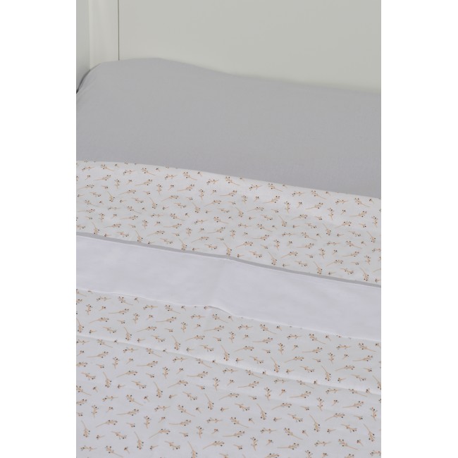 Baby Oliver Σεντόνια Λίκνου 2 τμχ. 75x110 Des. 400