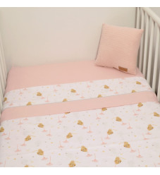 Baby Oliver Σεντόνια Λίκνου Σετ 2τ -75x110 Des.412