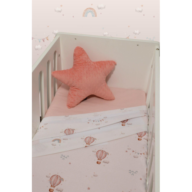 Baby Oliver Σεντόνια Λίκνου Σετ 2τ -75x110 Des.422