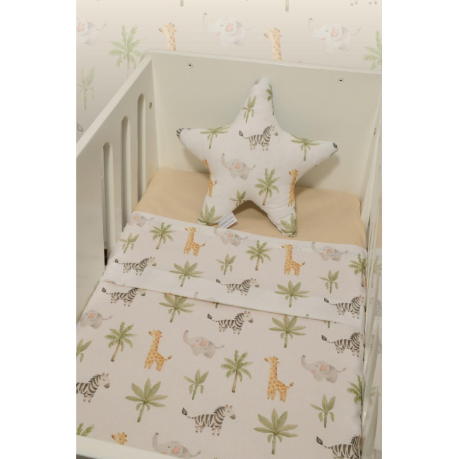 Baby Oliver Σεντόνια Λίκνου Σετ 2τ -75x110 Des.424