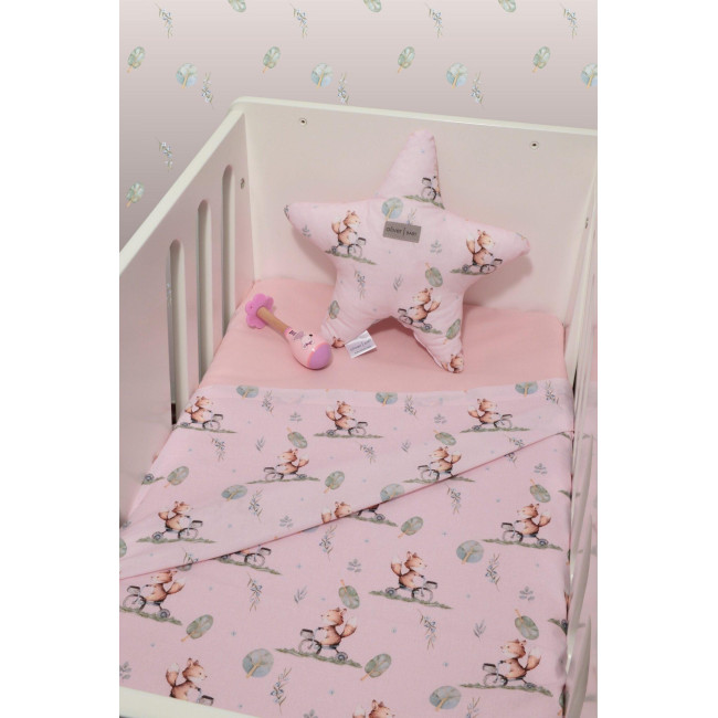 Baby Oliver Σεντόνια Λίκνου Σετ 2τ -75x110 Des.426