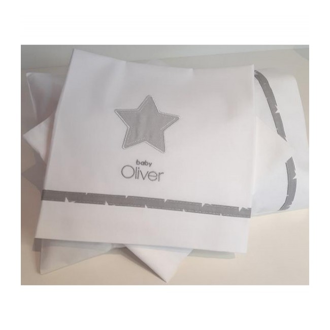 Baby Oliver Σεντόνια Λίκνου 3 τμχ. Des. 301