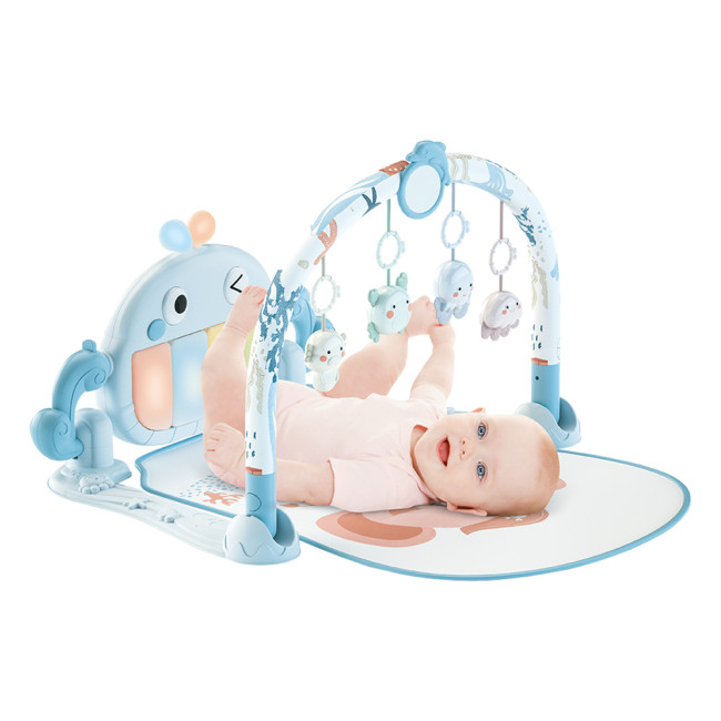 Bebe Stars Γυμναστήριο Piano Whale Blue