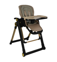 Bebe Stars Καρέκλα Φαγητού-Κούνια Yum-Yum 2 σε 1 Mocha