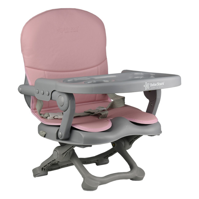 Bebe Stars Καρεκλάκι Φαγητού Ταξιδίου Booster Tasty Pink