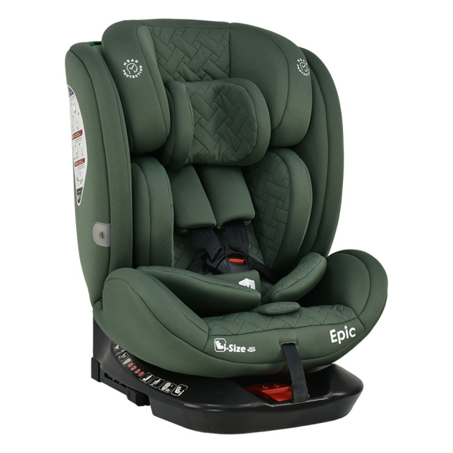 Bebe Stars Κάθισμα Αυτοκινήτου 40-150cm Epic i-SIZE Forest Green