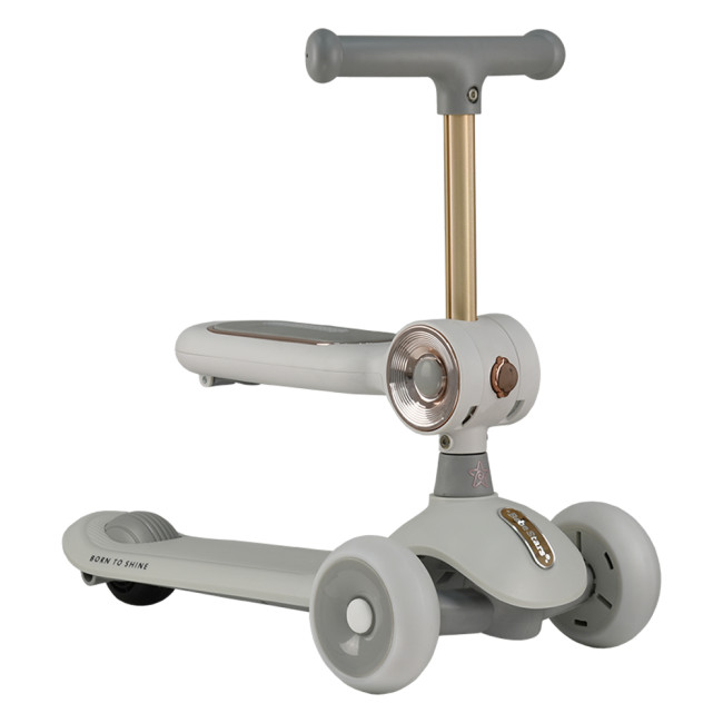 Bebe Stars Πατίνι Xride 2in1 Grey