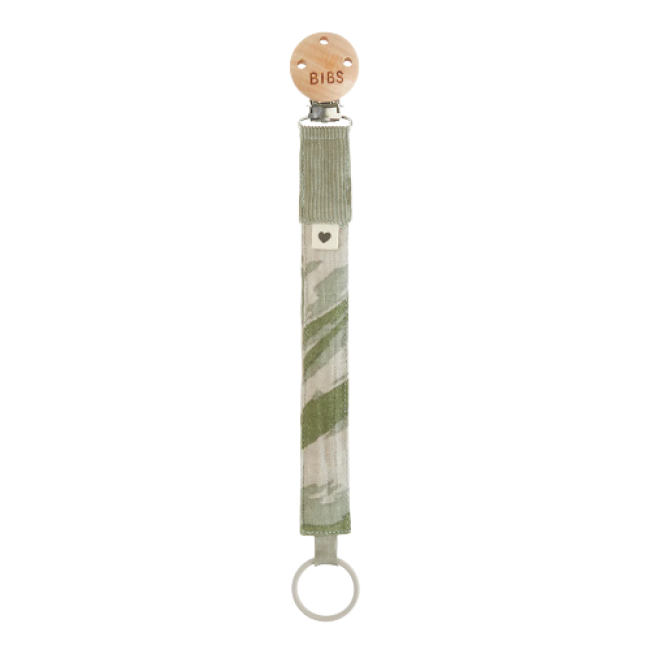 Bibs Κλιπ Πιπίλας Tie Dye Camo Green