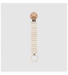Bibs Κλιπ Πιπίλας Knitted Ivory