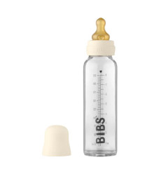 Bibs Γυάλινο Μπιμπερό 225ml Latex Ivory
