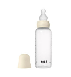 Bibs Πλαστικό Μπιμπερό 270ml Σιλικόνης Ivory