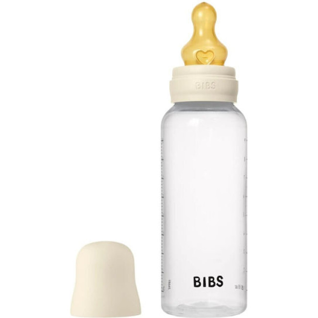 Bibs Πλαστικό Μπιμπερό 270ml Latex Ivory