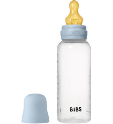 Bibs Πλαστικό Μπιμπερό 270ml Latex Baby Blue
