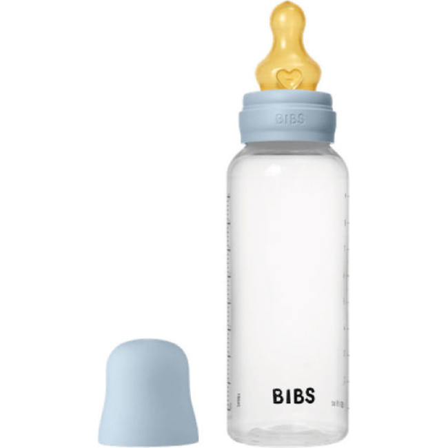 Bibs Πλαστικό Μπιμπερό 270ml Latex Baby Blue