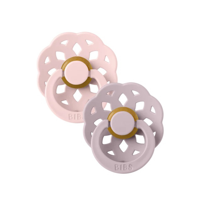 Bibs Πιπίλες Boheme 2 τμχ. Latex No2 Blossom/Dusky Lilac
